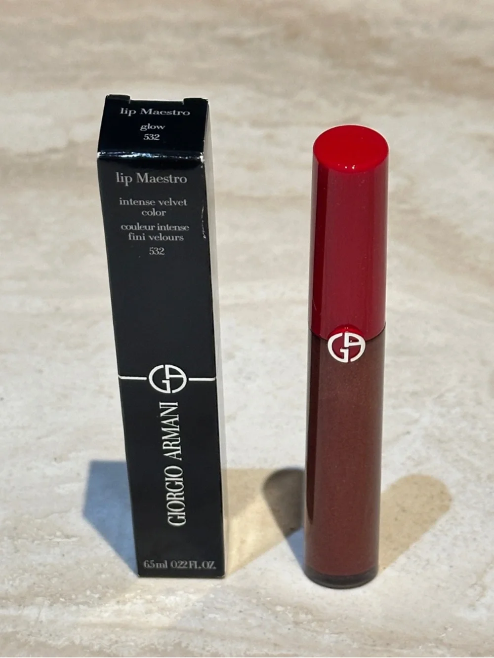 Giorgio Armani Lip Maestro Matte Liquid Lipstick - 532 glow